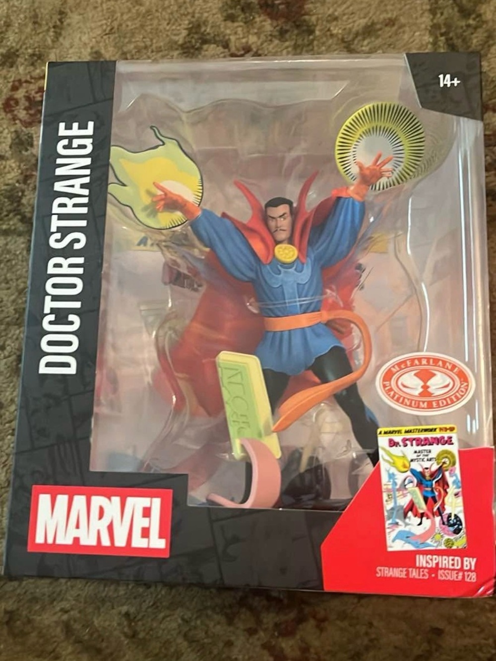Marvel Doctor Strange Action Figure - Blue, Red & Orange